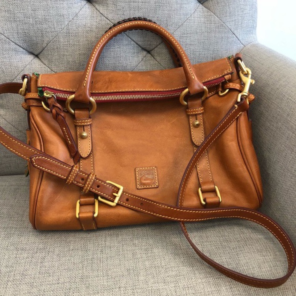 Dooney & Burke Florentine Vachetta Satchel Purse